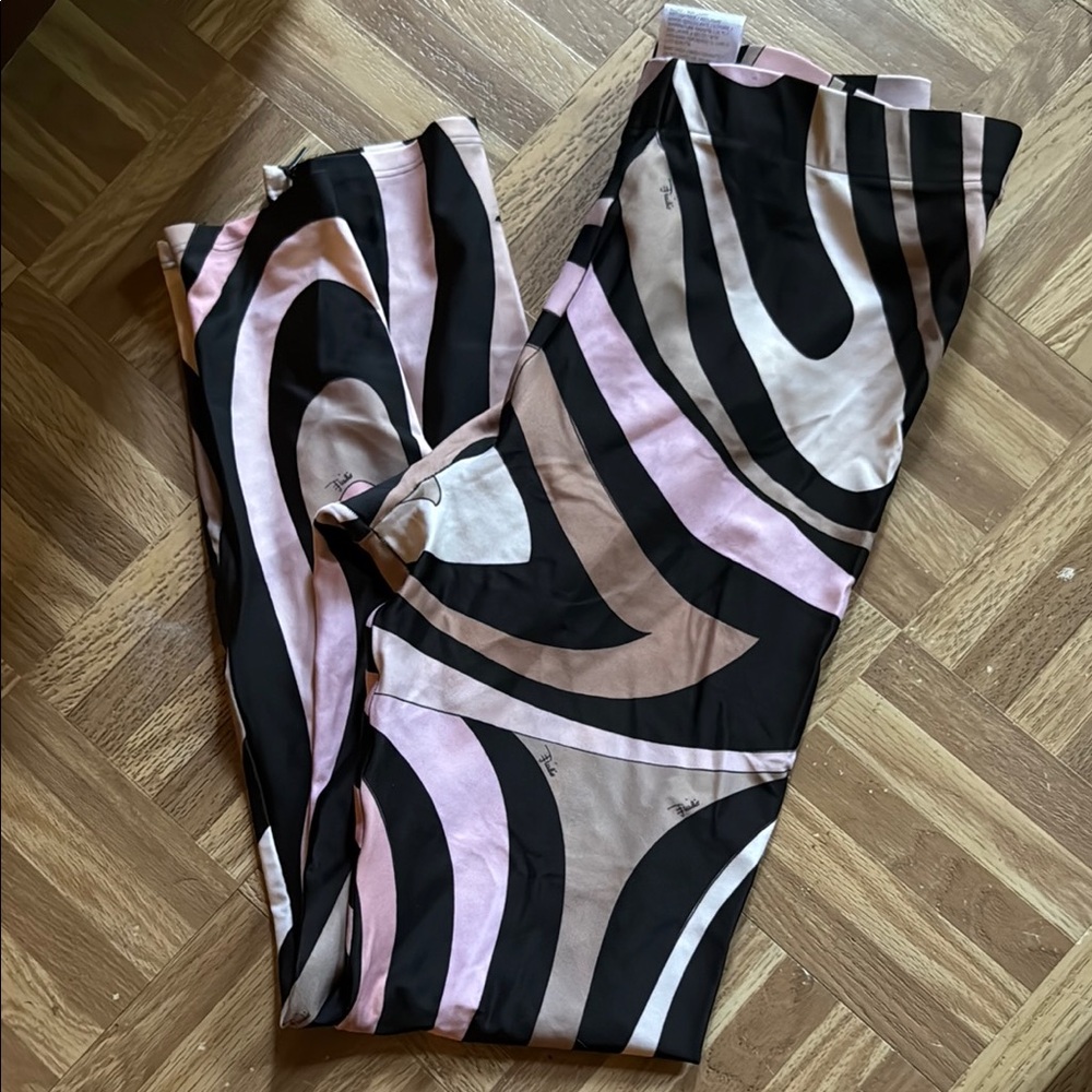 Stylish Black and Pink Women's Pants
